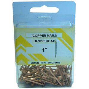 Copper Boat Nails 50gm 25mm Prepax