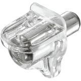 Shelf Studs - Clear 12-pce 5mm Prepax