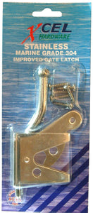 Gate Latch Snap Type - Stainless Steel #130  Carded Xcel
