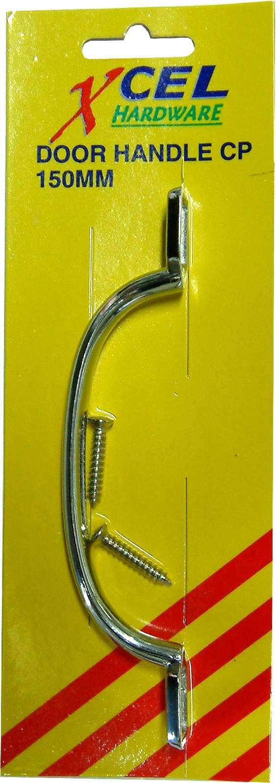 Door Handle - Chrome Plated 150mm Carded Xcel