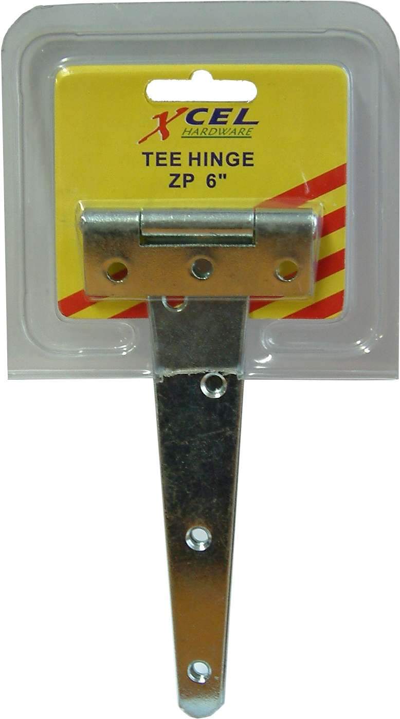 T-Hinges ZP 2-pce 200mm Carded Xcel