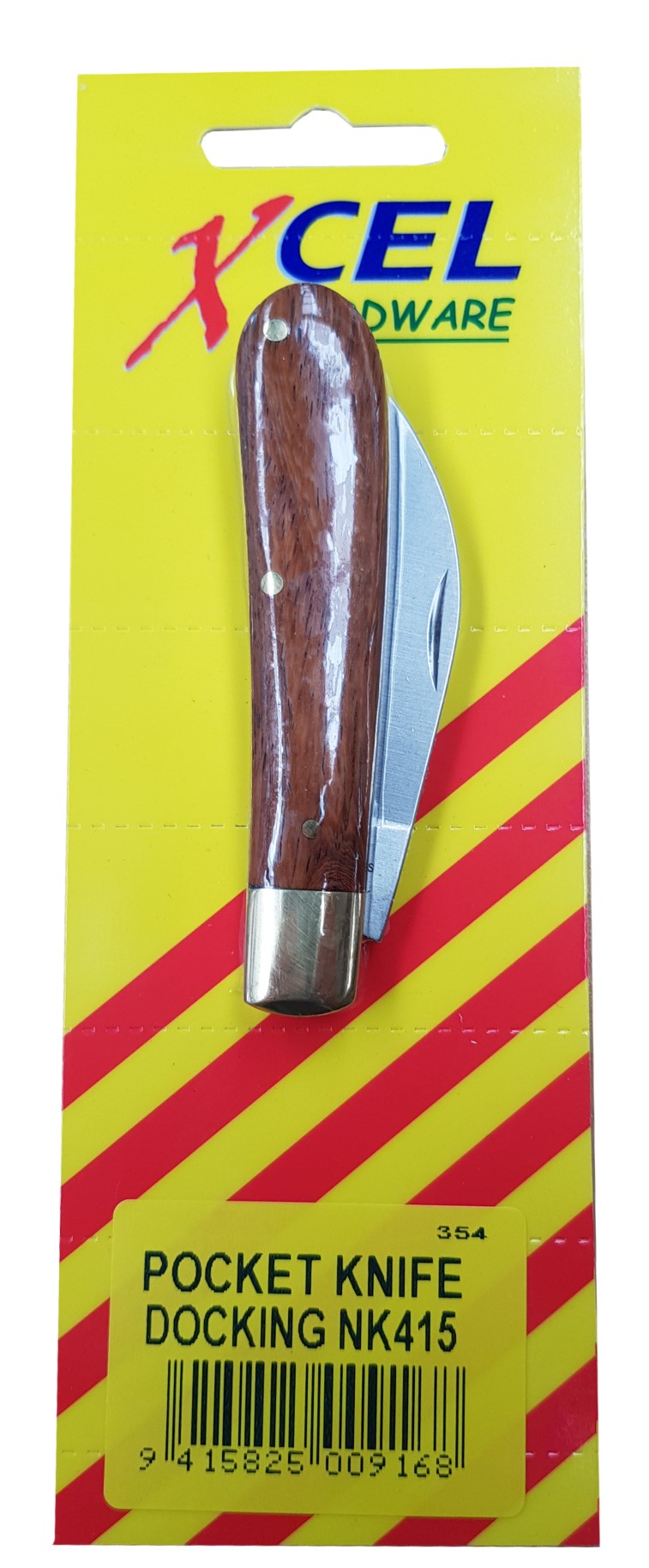 Pocket Knife - Docking #NK415  Carded Xcel