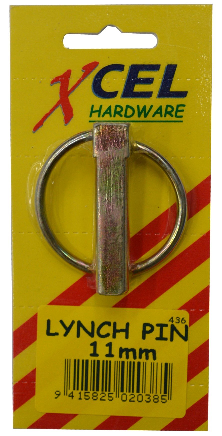 Lynch Pin 11mm Carded Xcel