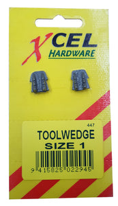 Tool Wedge - Hammer Size 2-pce #1 Carded Xcel