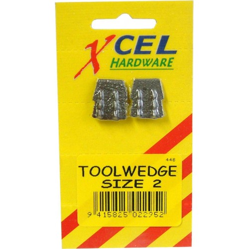 Tool Wedge - Hammer Size 2-pce #2 Carded Xcel