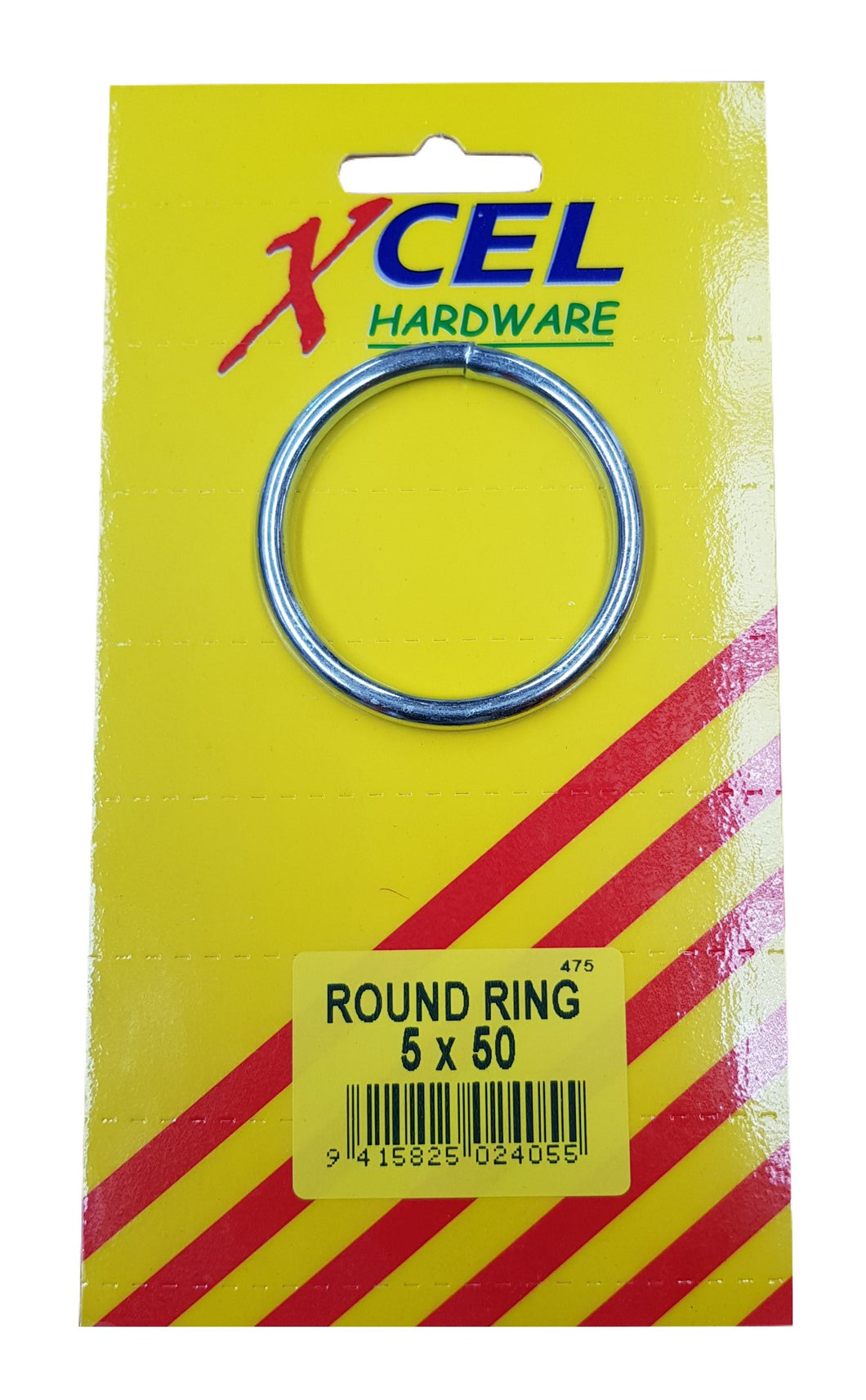 Round Ring 50mm x 5mm Carded Xcel