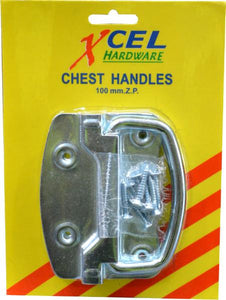 Chest Handles ZP 2-pce 100mm Carded Xcel
