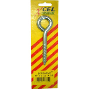 Screw Eye #414 8 x 7/16 inch Carded Xcel