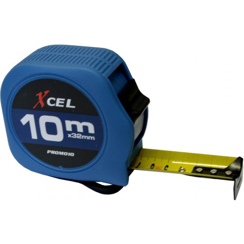 Tape Measure Promo Blue Case 32mm Blade - Metric 10m Xcel
