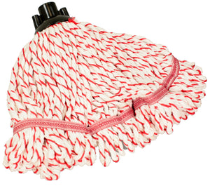 Microfibre Mop 3ply White 1ply Red Refill 200gms