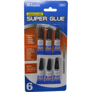 Super Glue 1gm 6-pce  Redback