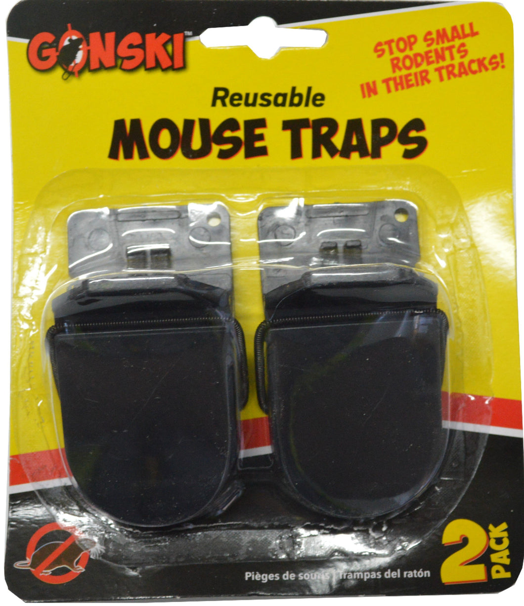 Mouse Traps - Plastic Gonski 2-pce       Redback