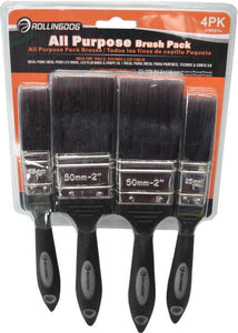 Paint Brush Set 4pce  Rolling Dog