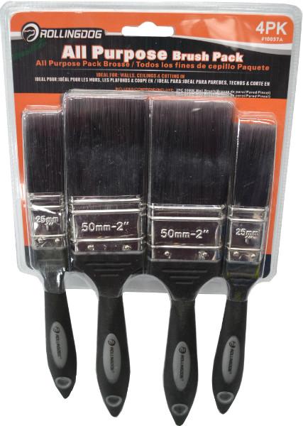 Paint Brush Set 4pce  Rolling Dog