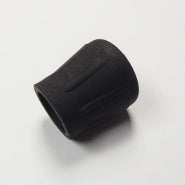 Rubber Stick Tips - Black 22mm