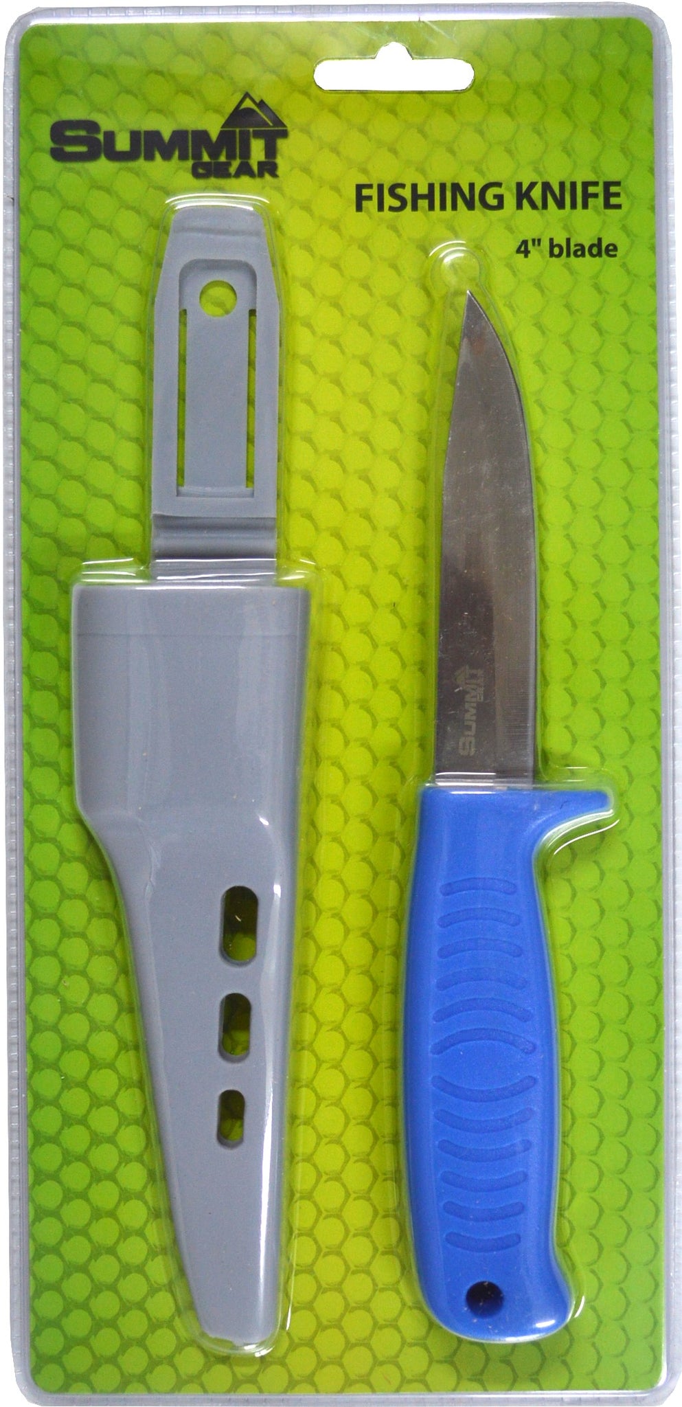 Bait Knife - Stainless Blade with Plastic Sheath Summit Gear