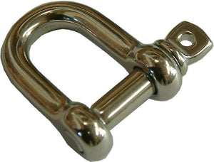 D Shackle Standard Stainless Steel #S360 6mm