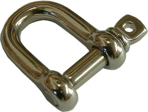 D Shackle Standard Stainless Steel #S360 8mm