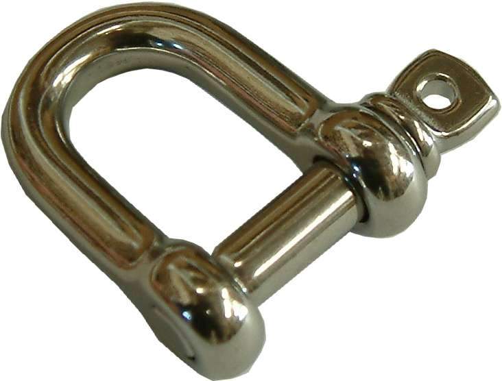 D Shackle Standard Stainless Steel #S360 5mm