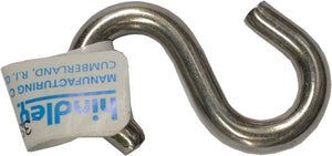 S-Hook - Stainless Steel #35SS 8mm x 63mm Tagged Hindley