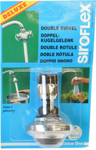 Sink Nozzle & Aerator #2585 Black/Chrome Siroflex