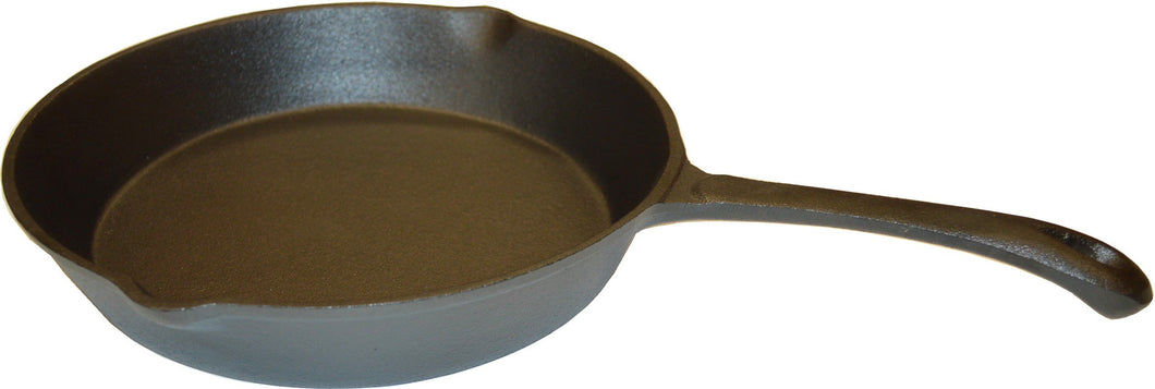 Cast Iron Frypan Long Handle Round 250mm