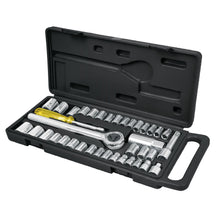 Load image into Gallery viewer, Socket Set 39-pce in Case  1/4 - 3/8 Drive #24220 Pretul