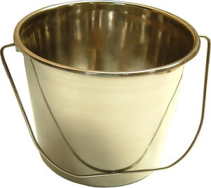 Stainless Steel Bucket With Handle 9 Litre