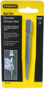 Nail Punch #58-112 2/32" Stanley