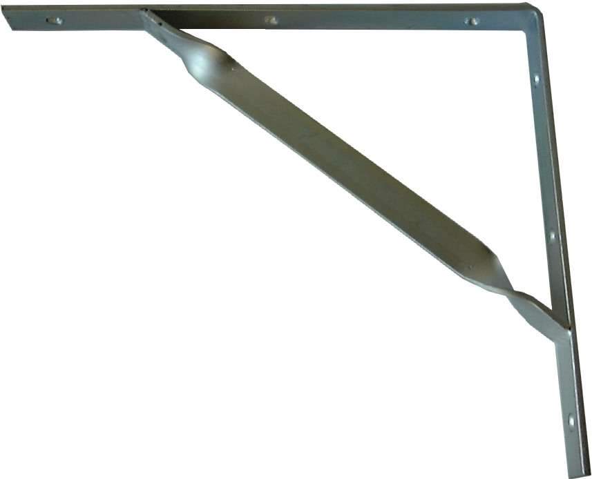 Shelf Bracket Heavy Duty With Stay - Z.P. 300x250mm