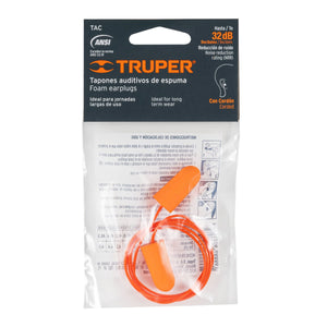 Ear Plugs With Cord 14223 Truper