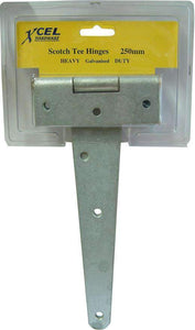 T-Hinge - Heavy Galvanised Brass Pin with Screws 150mm Xcel