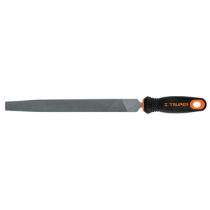 Flat Smooth Cut File 250mm with handle Truper