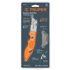 Folding Utility Knife Quick Change 17025 Truper
