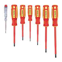 Load image into Gallery viewer, Screwdriver Set Insulated 1000 Volt 7-pce Truper