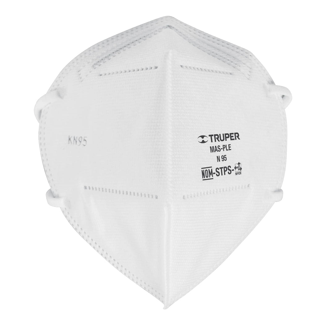Respirator Mask N95  1 Piece Folding Truper