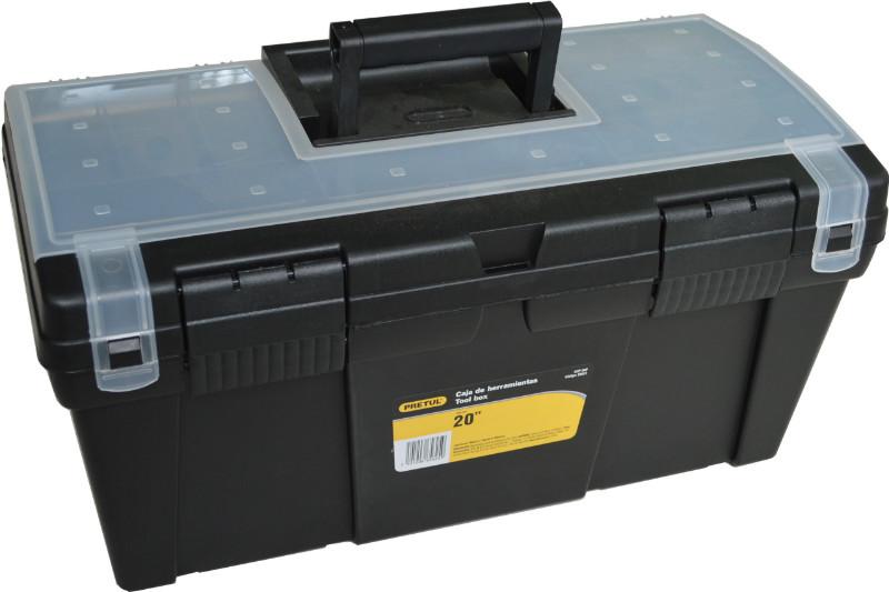 Tool Box Plastic/ABS with Removable Tray 475mm Truper