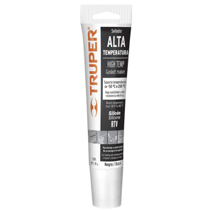 Silicone Sealant Hi-Temp 250c Black 85gm Truper