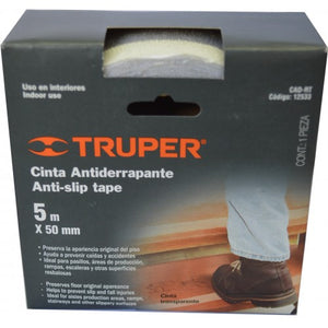 Non-Slip Tape - Clear 50mm x 5m Truper