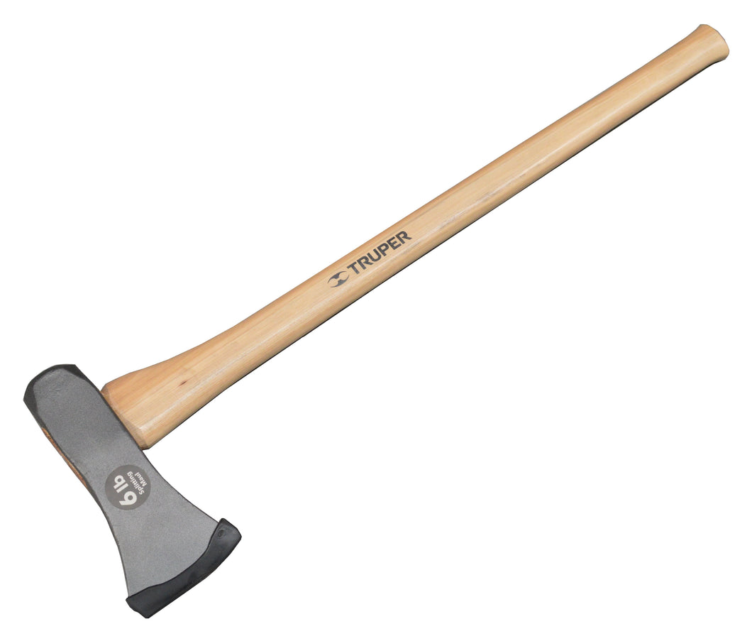 Maul Splitting Axe with Hickory Handle 6lb Truper