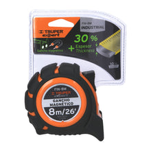 Load image into Gallery viewer, Tape Measure 8m/26&#39; x 25mm Blade Magnetic Tip 12696 Truper