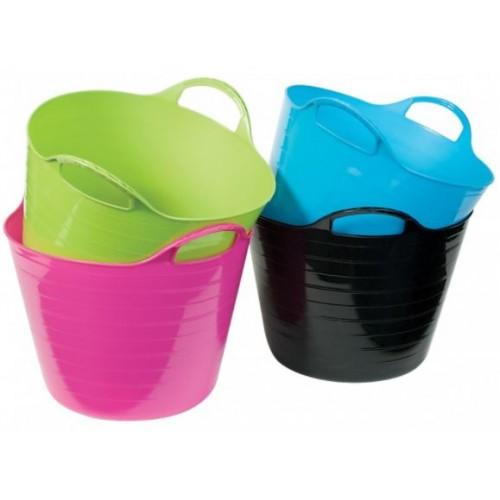 Plastic Flexi Tub with Handles 30 Litre