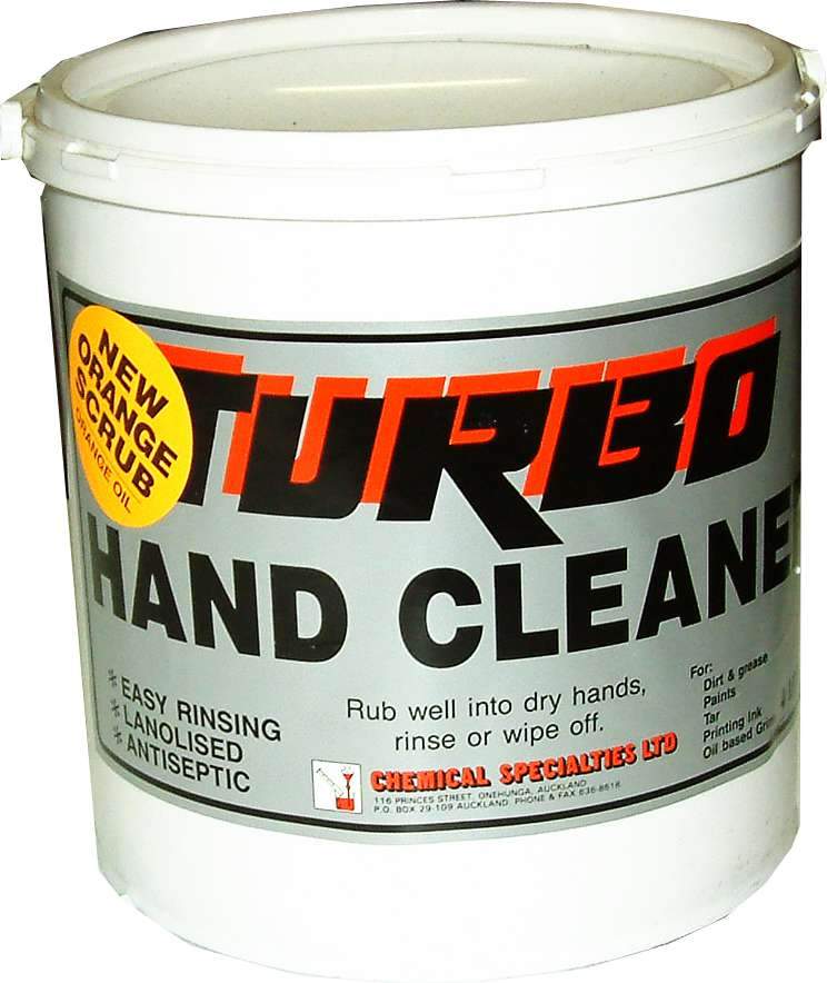 Hand Cleaner - Orange Scrub 4 Litre Turbo