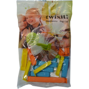Twixit Bag Clips - Assorted Sizes 20-pce Linden