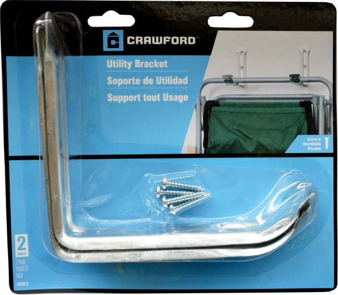 Wall Utility Hanger Bracket 2pce #UHS3   Crawford