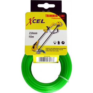 Weed Trimmer Line - Green 15m 2mm Xcel