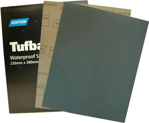 Wet & Dry Sandpaper 280mm x 230mm Sheets 50-pce 240g Tufbak