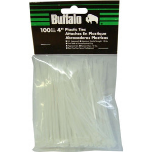 Cable Ties 100-pce 100mm Buffalo
