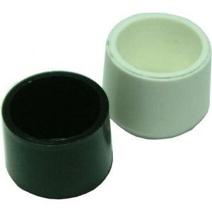 Plastic Chair Tips Round Type - Black 25mm