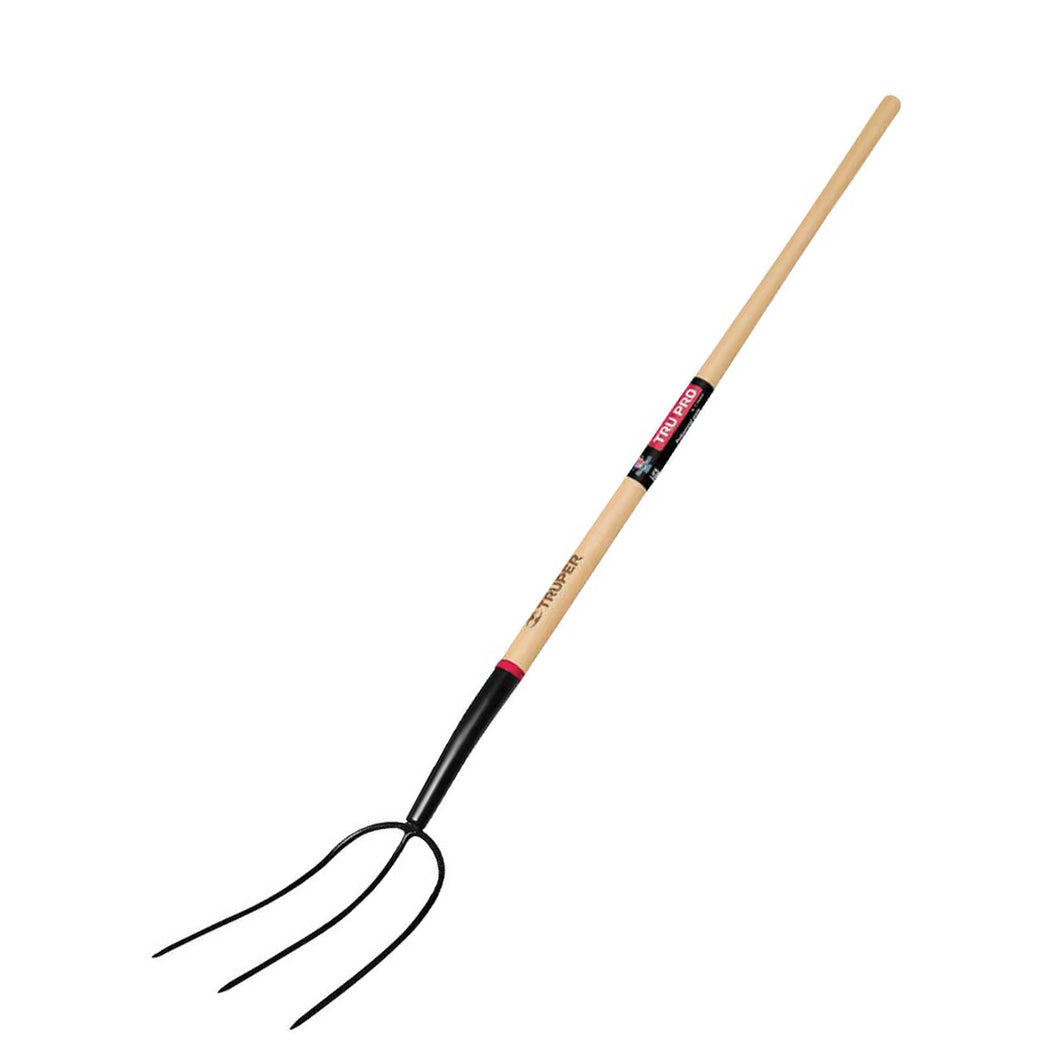 Hay Fork with Long Handle 3-Prong 1350mm Truper